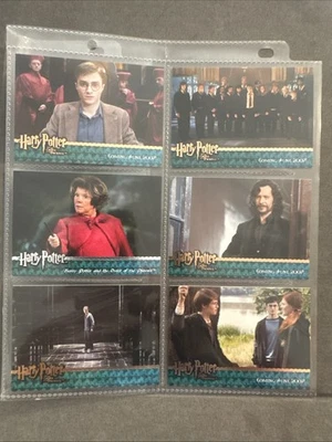 Harry Potter Artbox Order Of The Phoenix Promo Cards, Bronze Promo Set. - Image 1 of 4