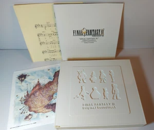 Final Fantasy IX 9 Original Soundtrack OST FF9 FFIX Nobuo Uematsu Japan ver. - Foto 1 di 10
