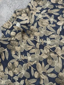 Bumka Bibas 100% Silk Button Up Hawaiian Style Shirt L Cocktails - Picture 1 of 8