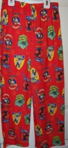 Star Wars Red Yoda Troopers PJ Sleep Lounge Pajama Pants Boys Size 10 / 12 NWT - Picture 1 of 1