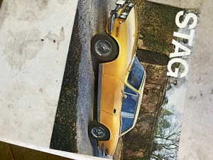 STAG TRIUMPH CAR BROCHURE - Picture 1 of 2