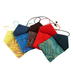3PCS Water Ripple Brocade Bag Jade Jewelry Bag Chinese Style Sachet Jewelry Bag - Picture 1 of 16