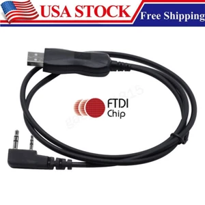 KPG-22 FTDI USB Programming Cable For Kenwood TK-3317 TK-3306 TK-3302 TK-3230 - Zdjęcie 1 z 6