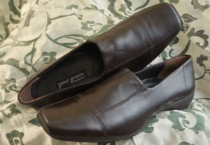 Damen weiche Leder-Halbschuhe *braun * Größe 6 * von Paul Green Munchen - Bild 1 von 4