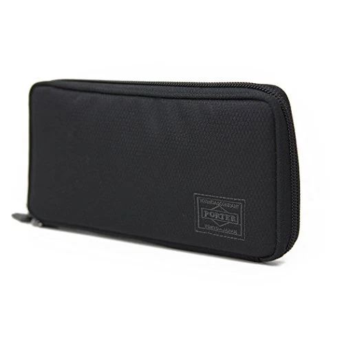 PORTER Dill Zip Wallet 653-09111 Black Width 19cm x Height 9.5cm x Depth 2cm