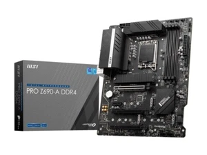Placa madre Intel ATX (reacondicionada de fábrica) MSI PRO Z690-A DDR4 LGA 1700 - Imagen 1 de 6