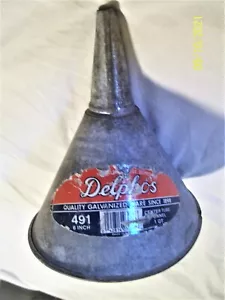 IMBUTO DELPHOS VINTAGE ACCIAIO ZINCATO METALLO 491 CON ETICHETTA SPEDIZIONE GRATUITA - Foto 1 di 4