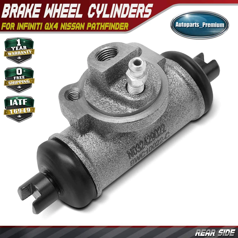 Rear Left or Right Drum Brake Wheel Cylinder for INFINITI QX4 Nissan Pathfinder - Image 1 of 4
