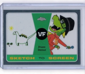 Topps Chrome VeeFriends Dynamic Dinosaur Sketch To Screen (SK-1) - Picture 1 of 1