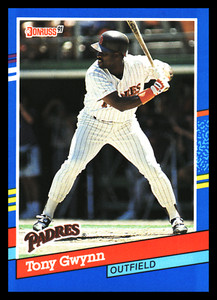 1991 Donruss #243 Tony Gwynn San Diego Padres