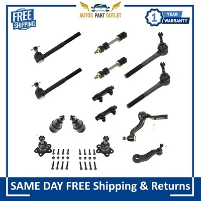 New Steering & Suspension 14 pc Kit For 1988-1992 Chevrolet C1500 GMC Suburban - Image 1 of 4