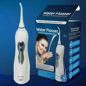 Tragbare kabellose Zahnseide Hygiene Munddusche Zahnreiniger - Bild 1 von 3