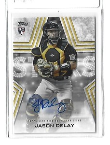 JASON DELAY  2023 Topps Series 2  #BSA-JD  BASEBALL STARS AUTOGRAPH RC  Pirates