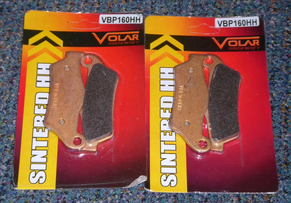 Pastillas de freno traseras Volar VBP160HH 2001-2006 BMW R1150R sinterizadas HH Foto 1 de 2