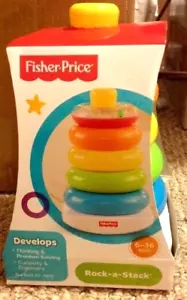 Juguetes para bebés Fisher-Price Rock-a-Stack - Imagen 1 de 2