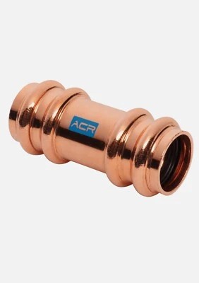 Streamline® RP10157 3/4" ACR Copper Press Coupling 2 PER BAG