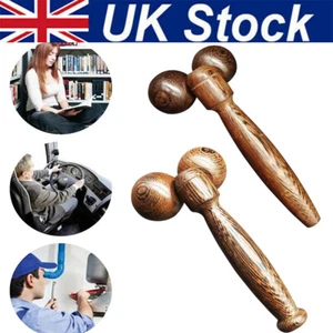 16/19cm Wooden Full Body Back Massage Roller Muscle Trigger Point Stick Tool UK - Picture 1 of 14