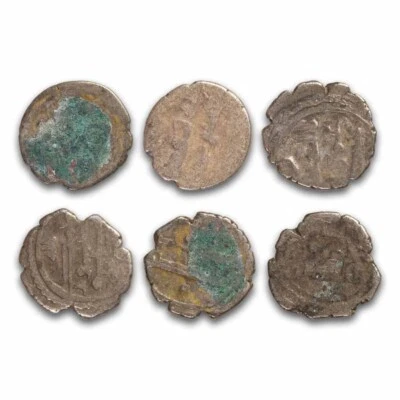 Damma de plata del Emirato Habbari 854-1011 AD promedio circo Foto 1 de 3