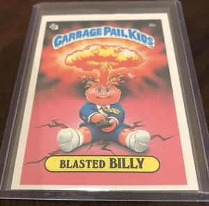 Blasted Billy 8b 1985 Topps Garbage Pail Kids GPK Series 1 OS1 Trading Card NM - Picture 1 of 4
