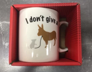 Novelty Ceramic Mug I Don't Give A Rats Ass Joke Humour Birthday Office 330ml - Bild 1 von 1