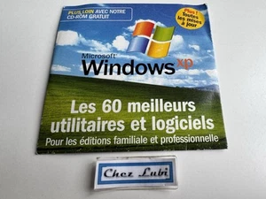 CD-Rom Microsoft Windows XP Officiel - Utilitaires, Logiciels, Mises À Jour - PC - Imagen 1 de 3
