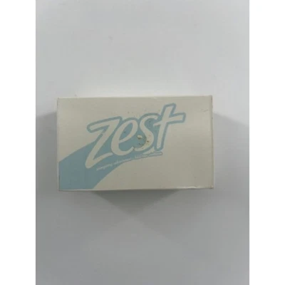 Vintage Zest Bar Soap 4.5 oz Energizing Refreshment Aqua Body Movie Prop New - Image 1 of 4