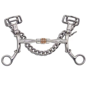 Myler Lynn McKenzie MMB Short Shank w/Comfort Snaffle with Copper Roller  MB 03 - Picture 1 of 1