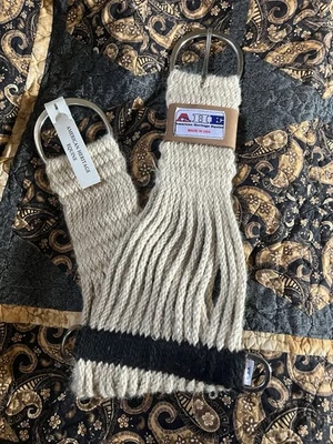 Western Mohair 27 Strand String Roper Girth Cinch Horse 尺寸 36 英寸 美国制造 652 — 第 1/4 张图片