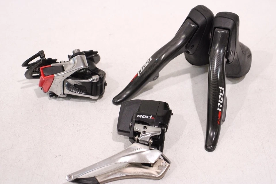 SRAM RED eTap 22 2 x 11 скорость электронный групповой набор 3шт ST FD RD углерода (без батареи) - Изображение 1 из 4