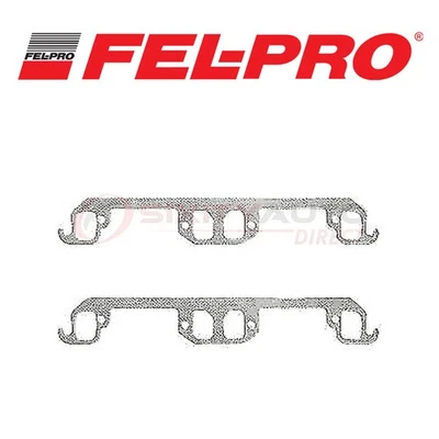 Fel Pro Exhaust Manifold Gasket Set for 1995-1998 Dodge Ram 1500 Van 5.2L V8 ze Foto 1 de 4