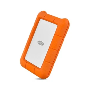 LaCie Rugged External Hard Drive 2TB USB-C Orange Silver (STFR2000800) - Afbeelding 1 van 5