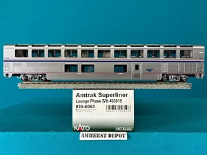 35-6063 Kato Amtrak Superliner Lounge #33019 HO Scale New - Picture 1 of 1