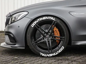 Reifenbeschriftung passend Continental Reifenaufkleber Sticker 16"-22" 8x Stück Reifenaufkleber 25mm - Bild 1 von 4