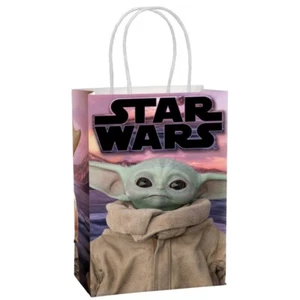 8PCS THE MANDALORIAN STAR WARS Paper Lolly Gift Bag Party Supplies Decoration - Picture 1 of 1