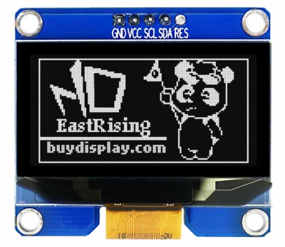 Weißes 1,54" OLED LCD Display 12864 IIC SPI Bildschirm Modul (Arduino-kompatibel) - Bild 1 von 4