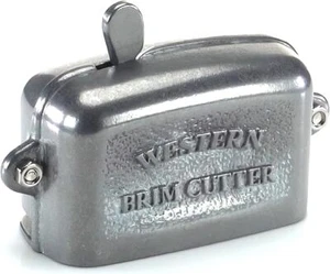 M&F Western Hat Brim Cutter, Premium Quality Metal, 1/2 Inch One Size, Silver  - Picture 1 of 2