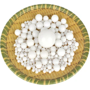 White Solid POM Plastic Polyoxymethylene Balls 2mm to 50.8mm Bearing Balls - Picture 1 of 1