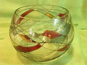 Candle Holder PartyLite Mosaic Calypso Tealight Vintage Glass Art Glass MCM - Picture 1 of 3