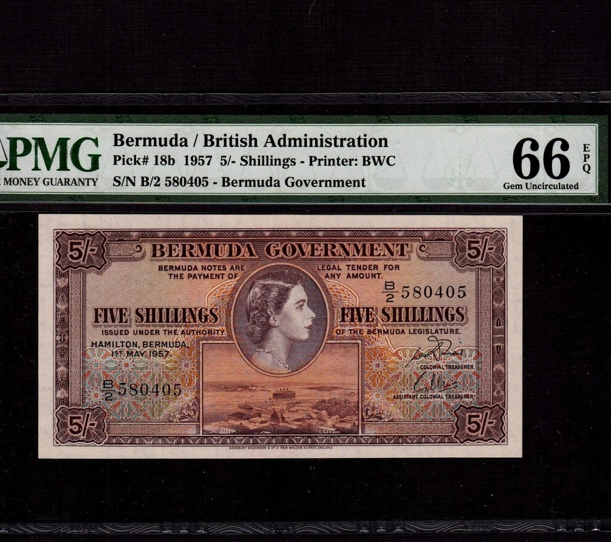 1957 Bermudian Paper Money for sale | eBay