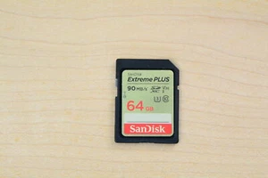 SanDisk Extreme Plus 90MB/s 64GB SD Card - Picture 1 of 1