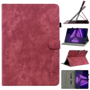 Tablet Case [Select Model] - Leather Flip Case Protective Cover with Stand A01TX - Picture 1 of 48