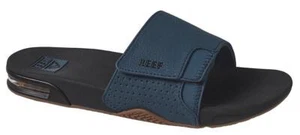 Sandalias chanclas Reef Fanning Slide Orion negras para hombre - Imagen 1 de 6