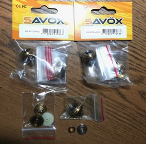 Neu 2x Savöx SG-SC0254MG Servogetriebe incl. Kugellager zu Savöx -107- - Bild 1 von 4