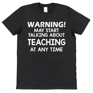 Teaching T-Shirt Teacher Student Gift End of Term Thank You Sir Appreciation Dad - Picture 1 of 1