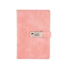 Notebook With Password Lock Leather Agenda Diary Week Planner Notepad School
