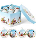 Christmas Ball Ornaments 14 Pcs, Shatterproof With Bow Lanyard, Beautiful 
