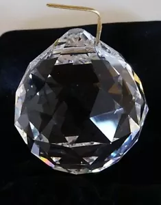 New Round Swarovski 8550 Spectra Crystal Prisms 40mm X 40mm.Flawless With Hanger - Picture 1 of 9