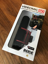 A - Rode VideoMic Go directionnel Shotgun Microphone