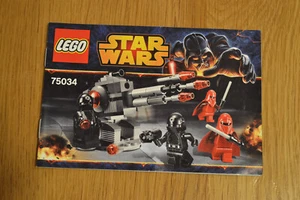 LEGO Star Wars Bauanleitung NEU - 75034 Death Star Troopers - Bild 1 von 1