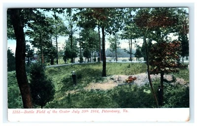Battle Field of the Crater July 30th 1864 Petersburg VA, Virginia - Image 1 of 2